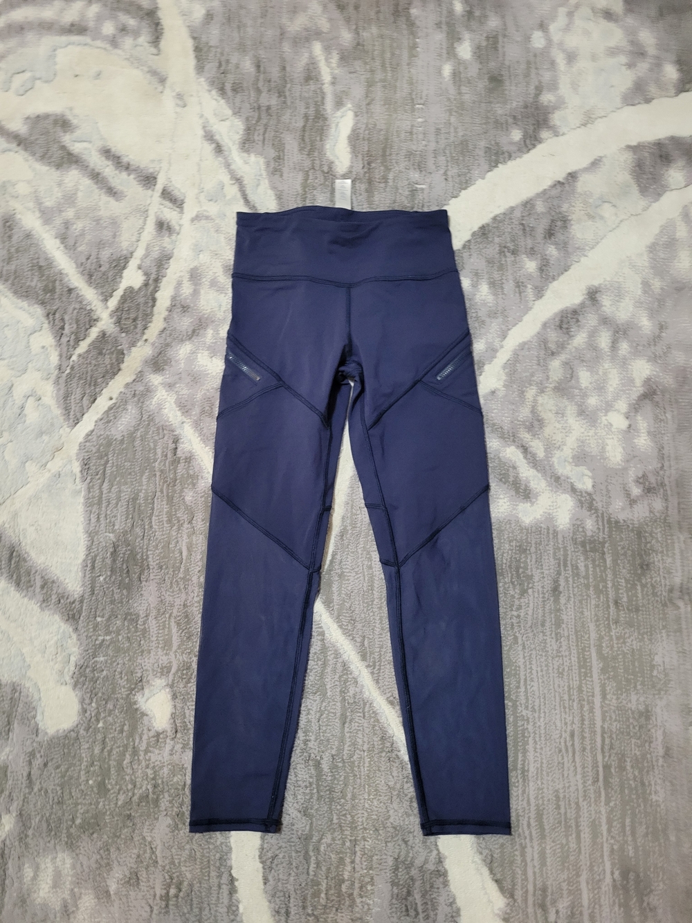 Ivivva Navy High-Rise Performance Leggings Size 12 Years